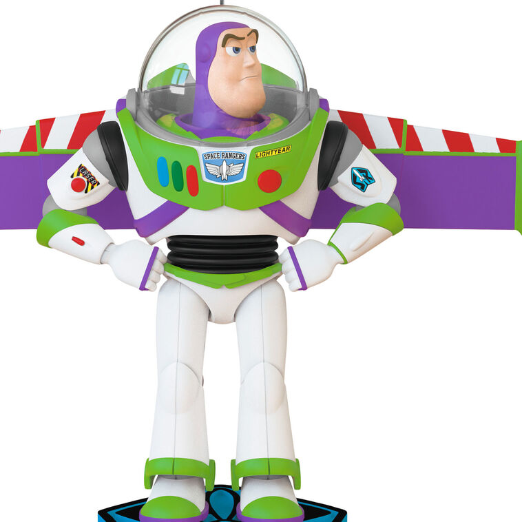 Hallmark Disney/Pixar Toy Story Collection Buzz Lightyear Ornament With Light And Sound