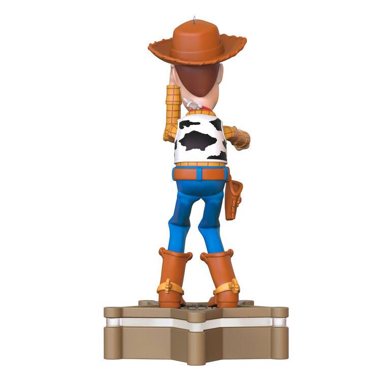 Hallmark Disney/Pixar Toy Story Collection Sheriff Woody Ornament With Light And Sound