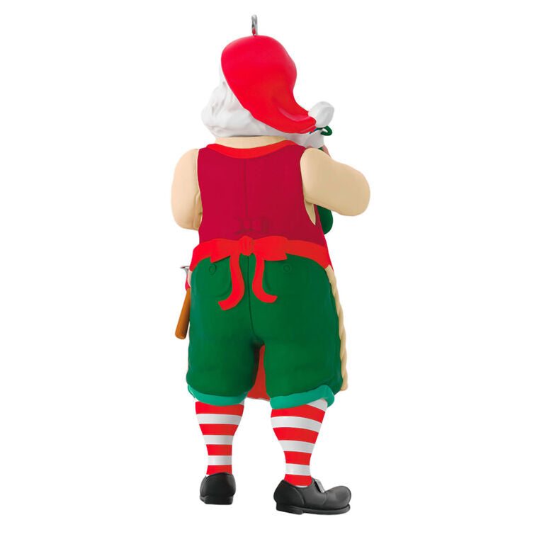 Hallmark Toymaker Santa Surprise Mystery Ornament