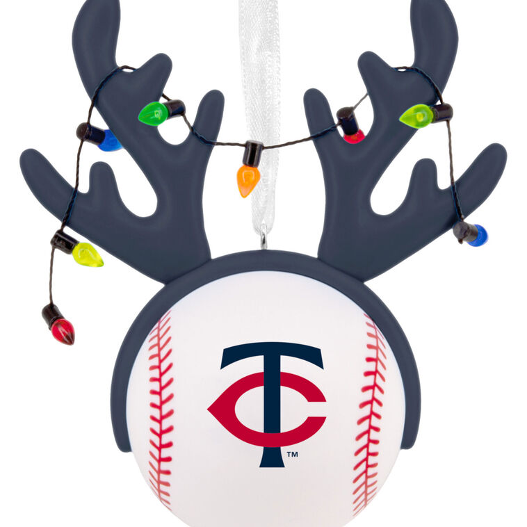  MLB Minnesota Twins™ Reindeer Baseball Hallmark Ornament