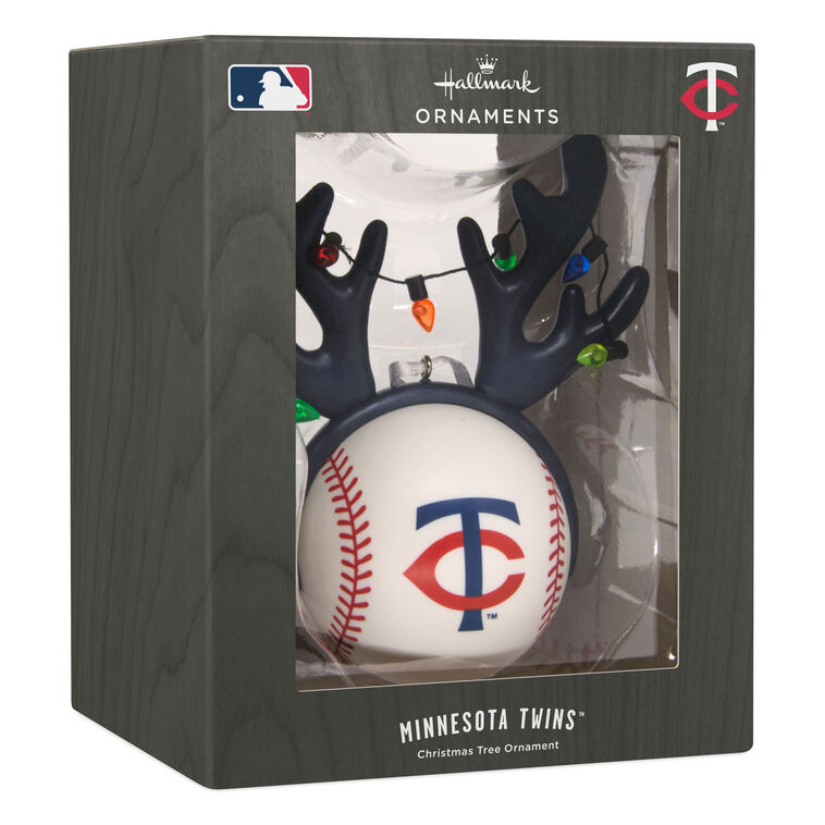  MLB Minnesota Twins™ Reindeer Baseball Hallmark Ornament