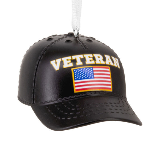  Veteran Hat Hallmark Ornament