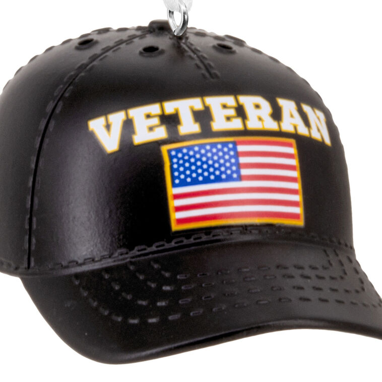  Veteran Hat Hallmark Ornament