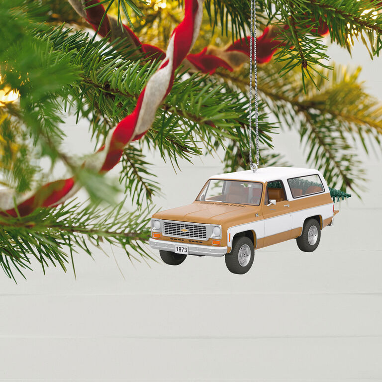 Hallmark All-American Trucks 1973 Chevrolet® Blazer® 2023 Metal Ornament