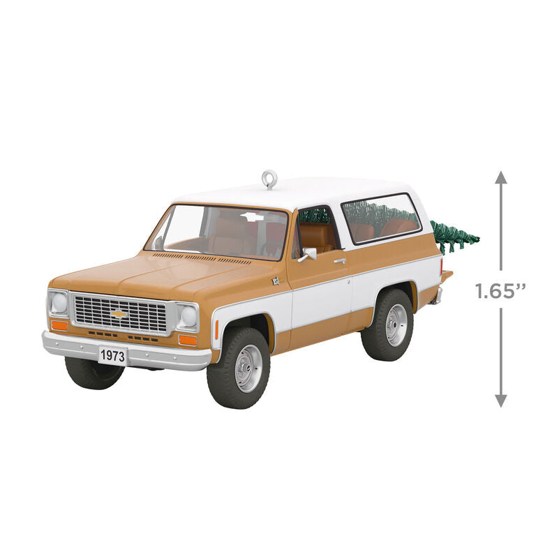 Hallmark All-American Trucks 1973 Chevrolet® Blazer® 2023 Metal Ornament