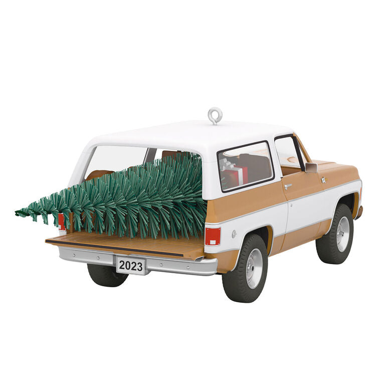 Hallmark All-American Trucks 1973 Chevrolet® Blazer® 2023 Metal Ornament
