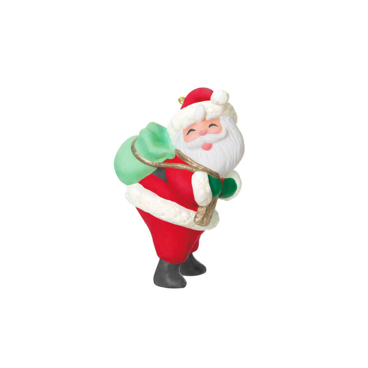 Hallmark Mini Sweet Santa Ornament, 1.5"