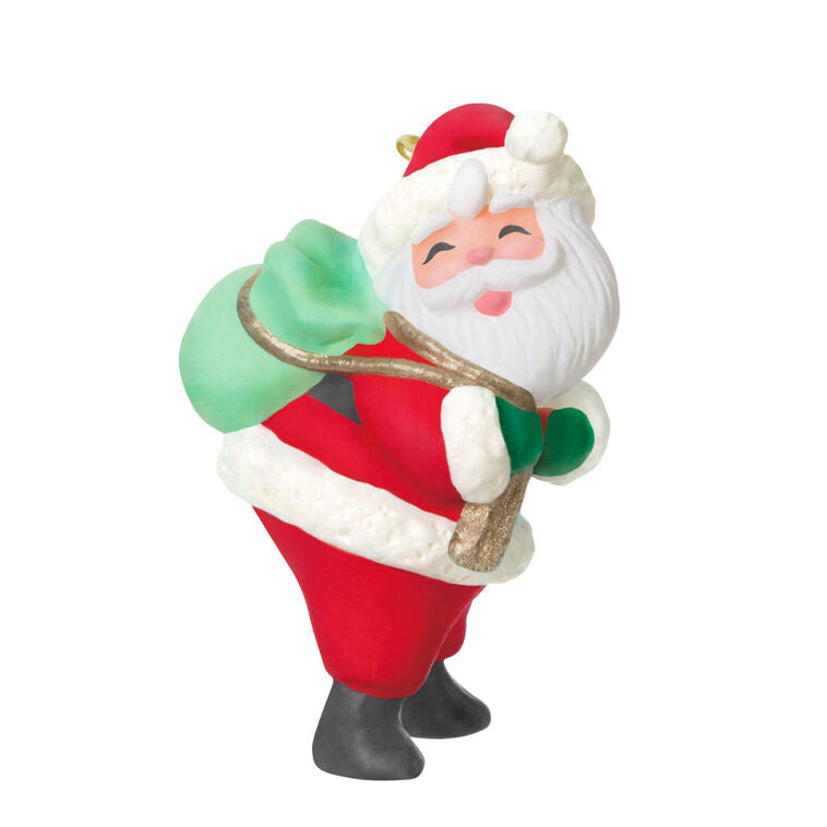 Hallmark Mini Sweet Santa Ornament, 1.5"