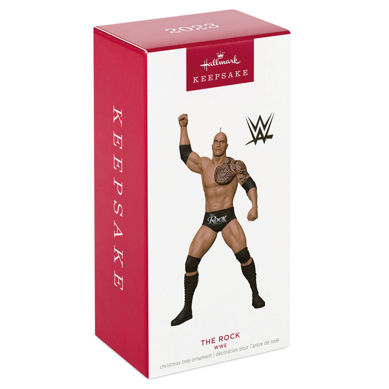 Hallmark WWE The Rock Ornament