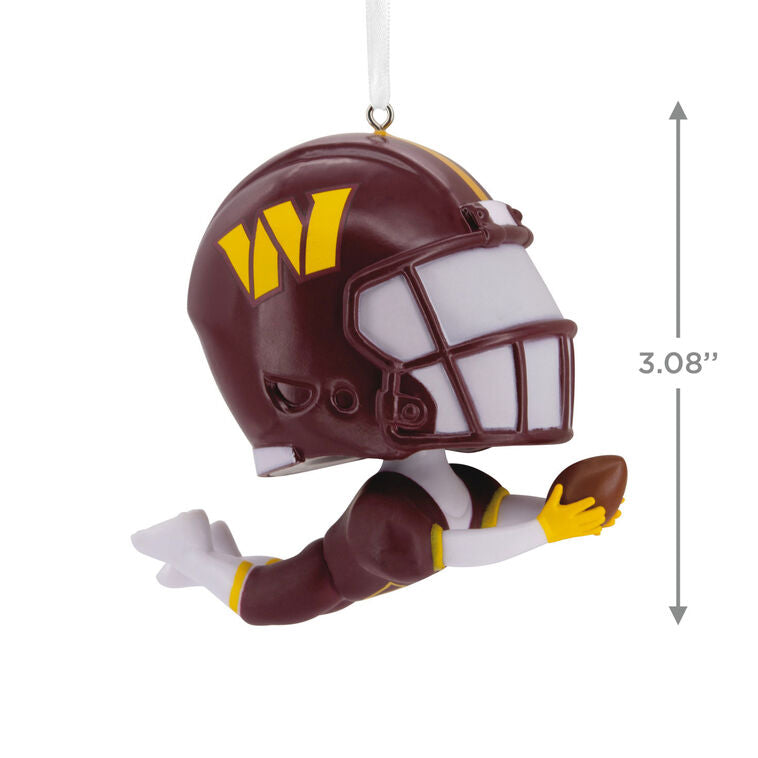  NFL Washington Commanders Bouncing Buddy Hallmark Ornament