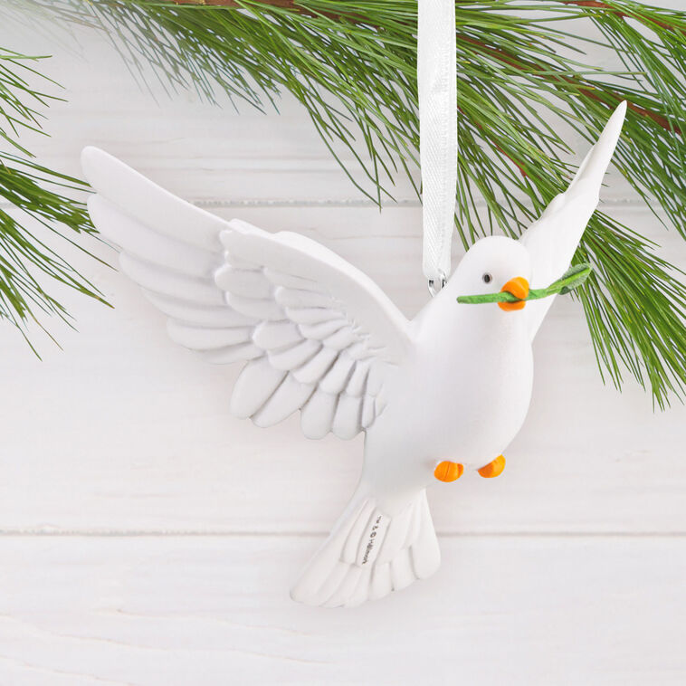  White Dove Hallmark Ornament
