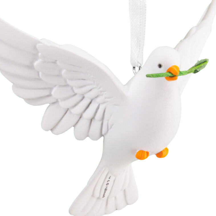  White Dove Hallmark Ornament
