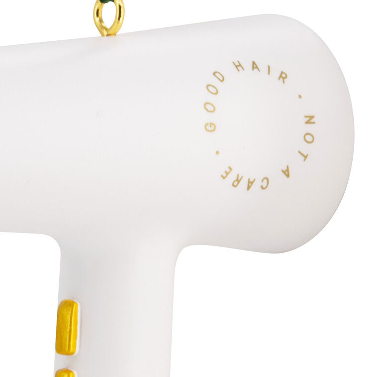  Hairdresser Hair Dryer Hallmark Ornament