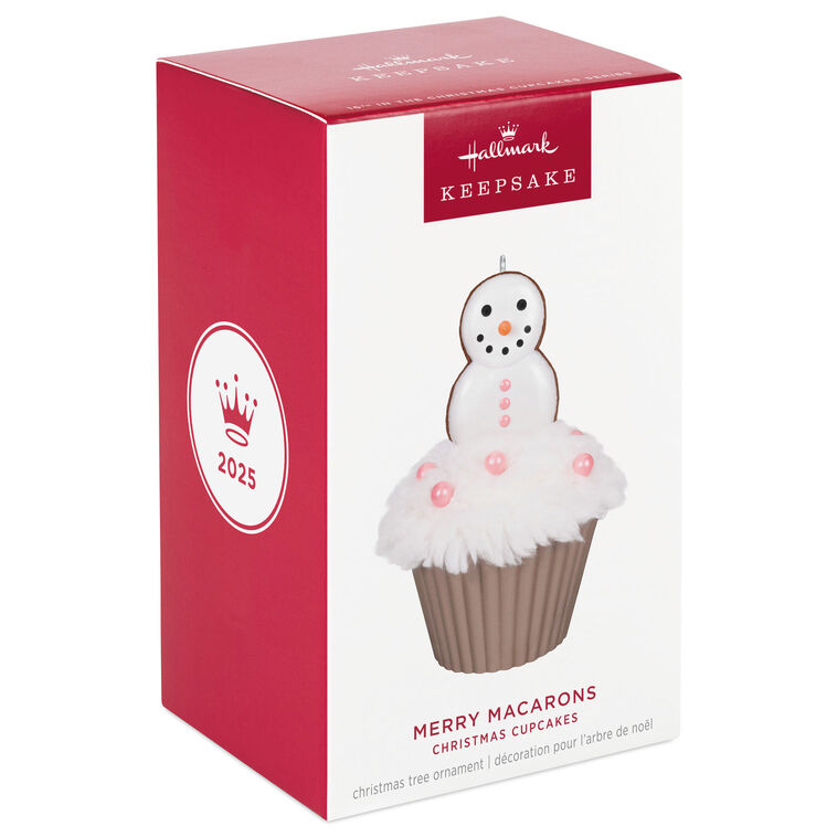 Hallmark Christmas Cupcakes Merry Macarons Ornament