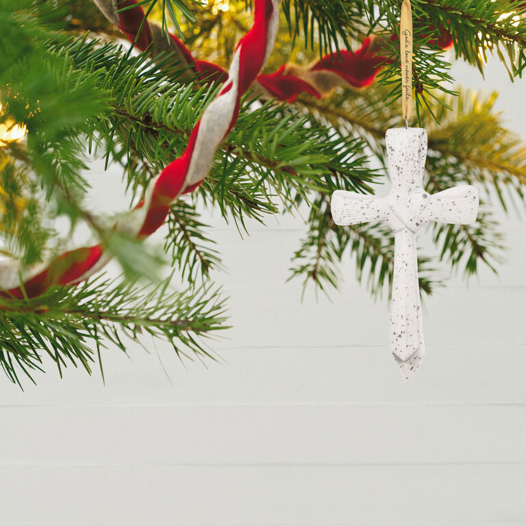 Hallmark Never Failing Love Porcelain Ornament