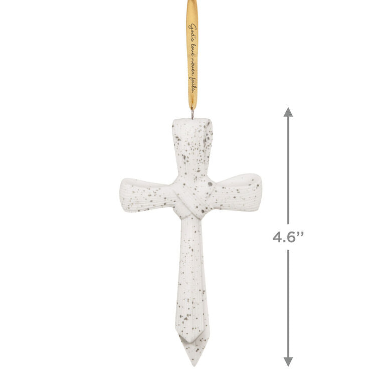 Hallmark Never Failing Love Porcelain Ornament