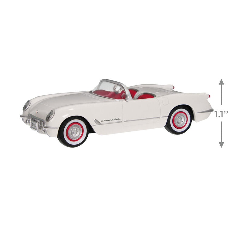 Hallmark 1953 Chevrolet® Corvette® 70th Anniversary 2023 Metal Ornament