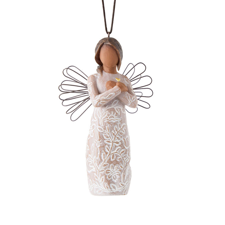  Willow Tree Remembrance Angel Ornament, 4"