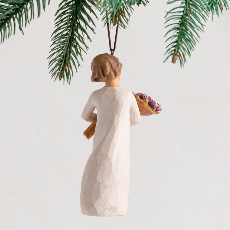  Willow Tree Surprise Tulip Bouquet Figurine Ornament, 4" H