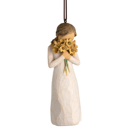  Willow Tree Warm Embrace Ornament, 4"
