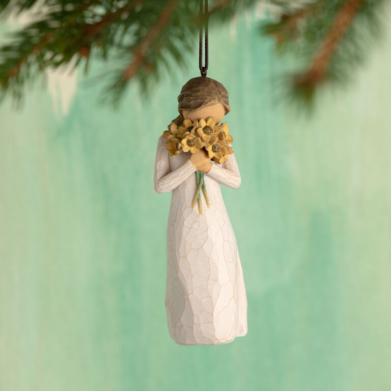  Willow Tree Warm Embrace Ornament, 4"