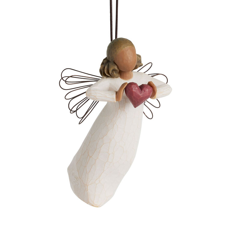 Willow Tree With Love Angel Ornament, 4"