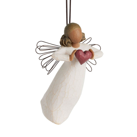  Willow Tree With Love Angel Ornament, 4"