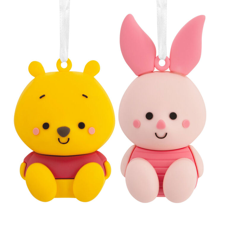  Better Together Disney Winnie The Pooh And Piglet Magnetic Hallmark Ornaments, Set Of 2