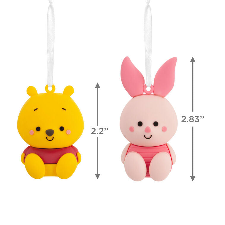  Better Together Disney Winnie The Pooh And Piglet Magnetic Hallmark Ornaments, Set Of 2