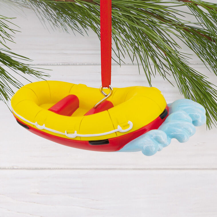  Inflatable Raft Hallmark Ornament