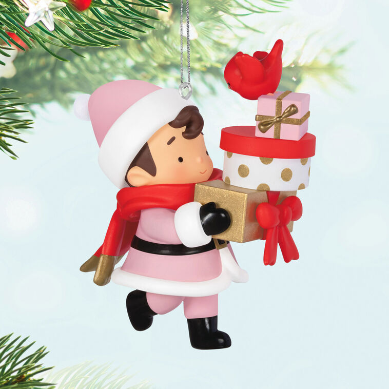 Hallmark Young Santa Mystery Ornament