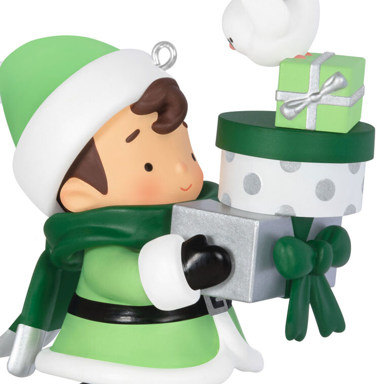 Hallmark Young Santa Mystery Ornament