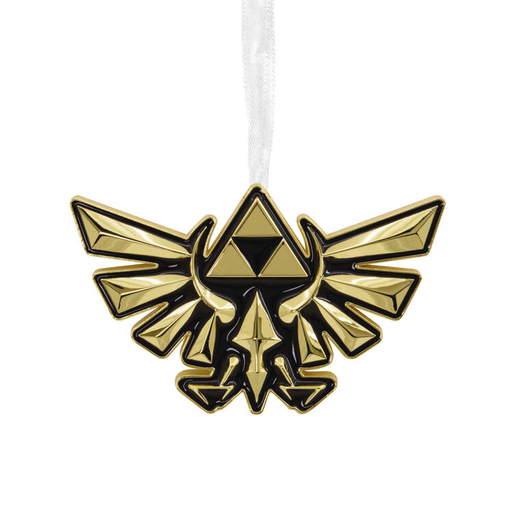  Nintendo The Legend Of Zelda™ Crest Of Hyrule Metal Hallmark Ornament