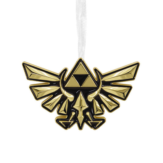  Nintendo The Legend Of Zelda™ Crest Of Hyrule Metal Hallmark Ornament