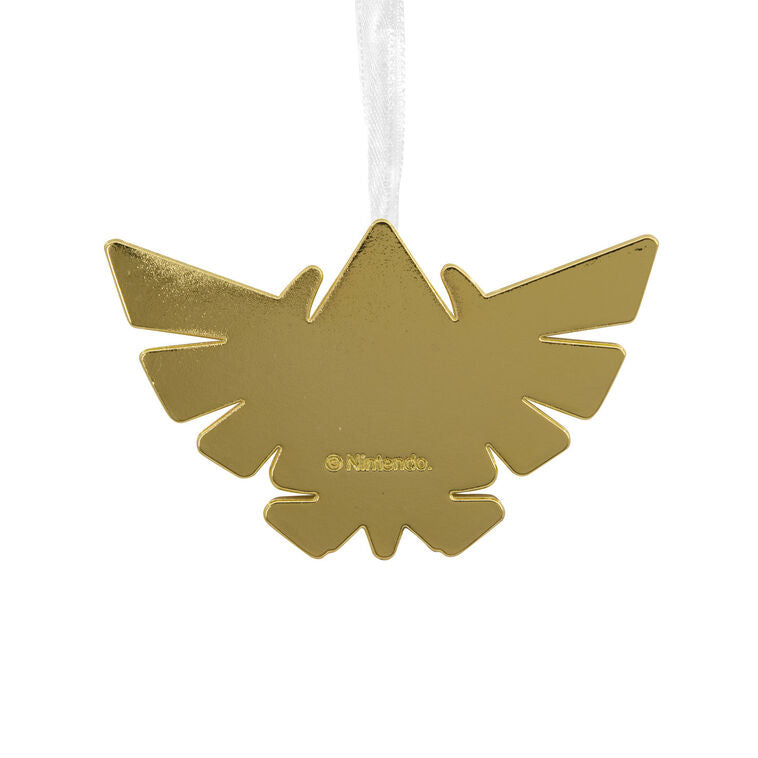  Nintendo The Legend Of Zelda™ Crest Of Hyrule Metal Hallmark Ornament